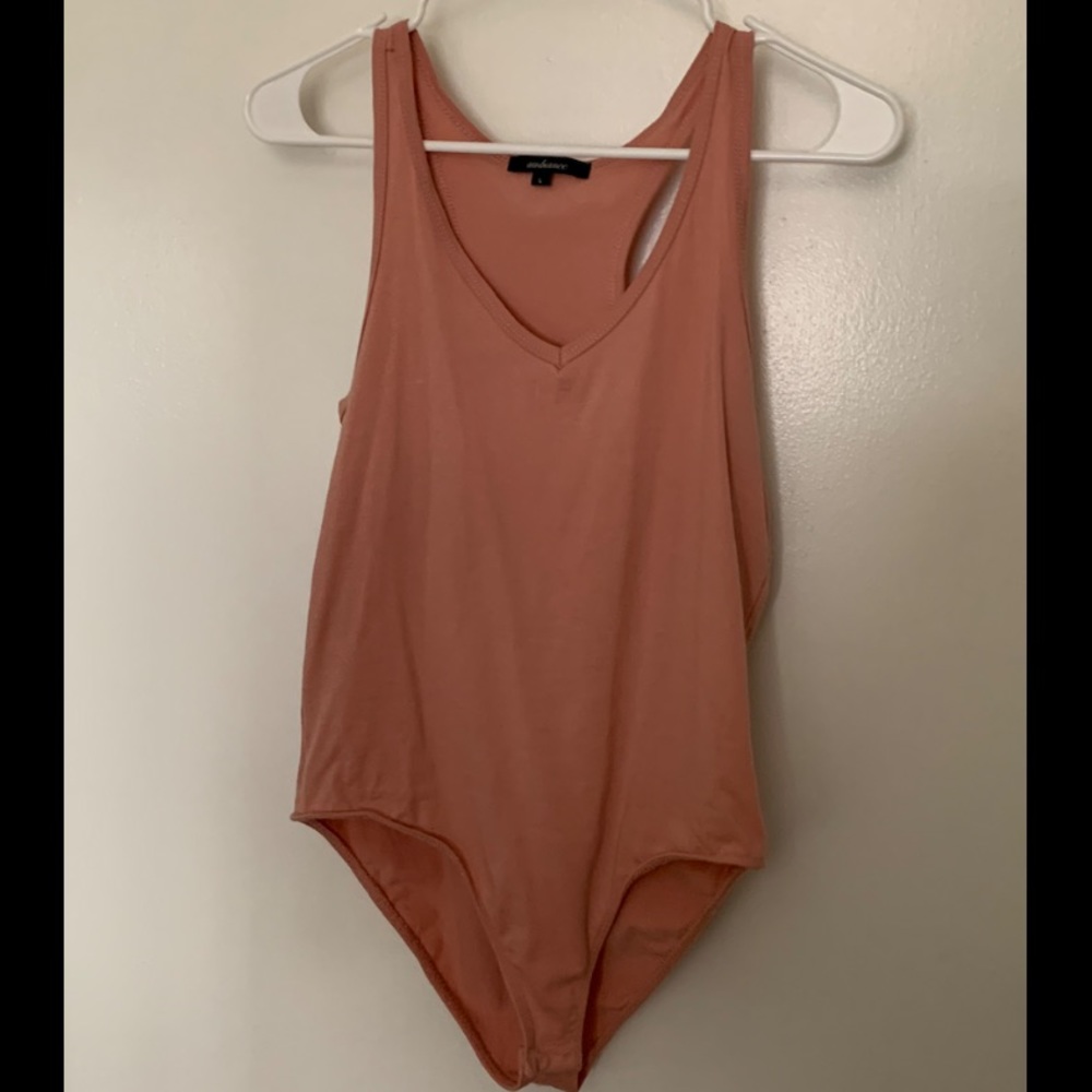 Pretty Beige Pink Bodysuit